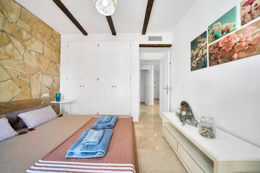 Apartamento Con Terraza Y Acceso A La Piscina En Mijas - Ocean Golf 25 Málaga Lägenhet