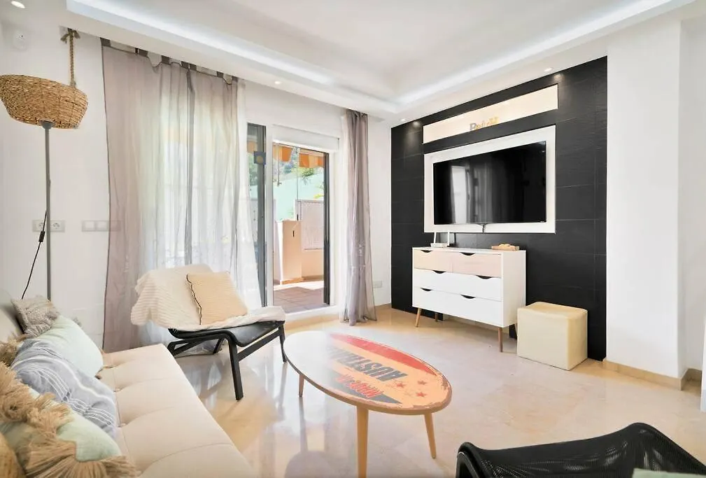 Apartamento Con Terraza Y Acceso A La Piscina En Mijas - Ocean Golf 25 Málaga Spanien