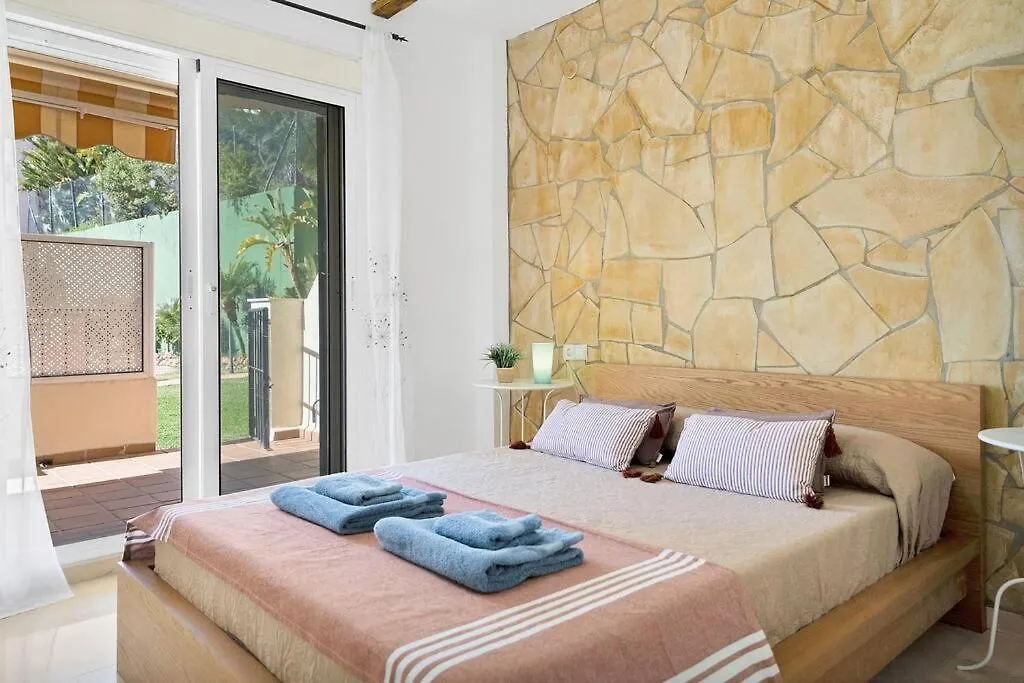 Apartamento Con Terraza Y Acceso A La Piscina En Mijas - Ocean Golf 25 Málaga Lägenhet