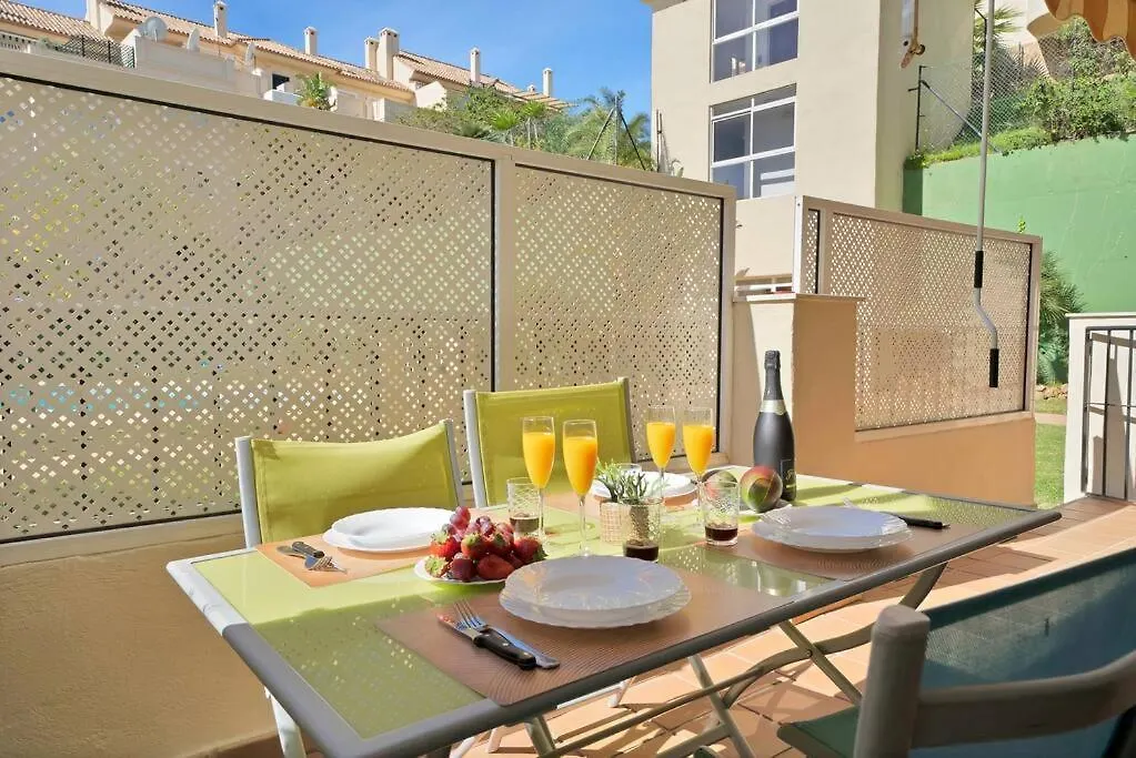 Lägenhet Apartamento Con Terraza Y Acceso A La Piscina En Mijas - Ocean Golf 25 Málaga